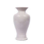 Vaso Porcelana Siluet  Branco